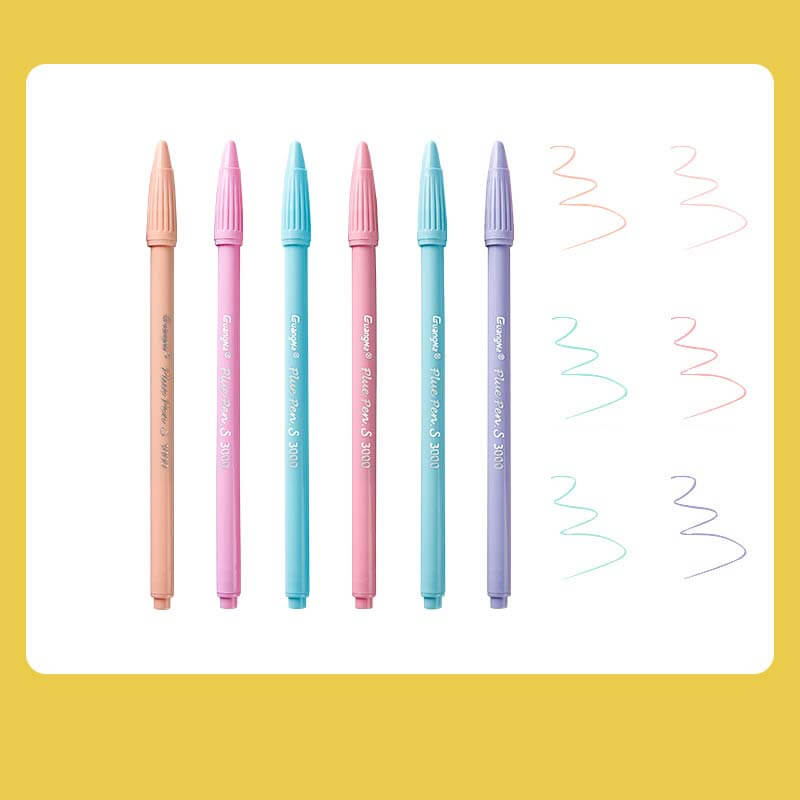Watercolor Pens 0.38mm Fine Nib - Set of 12 Colors
