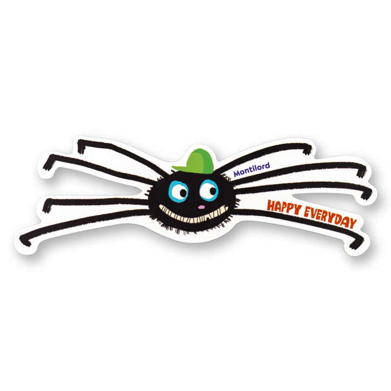 Cute Spider Bookmark Colorful Extra Thick Paper Hard Card