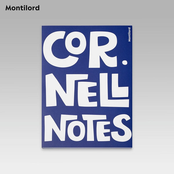 Montilord Cornell Notes Lined Notebook B5 Paperback Bullet Journal