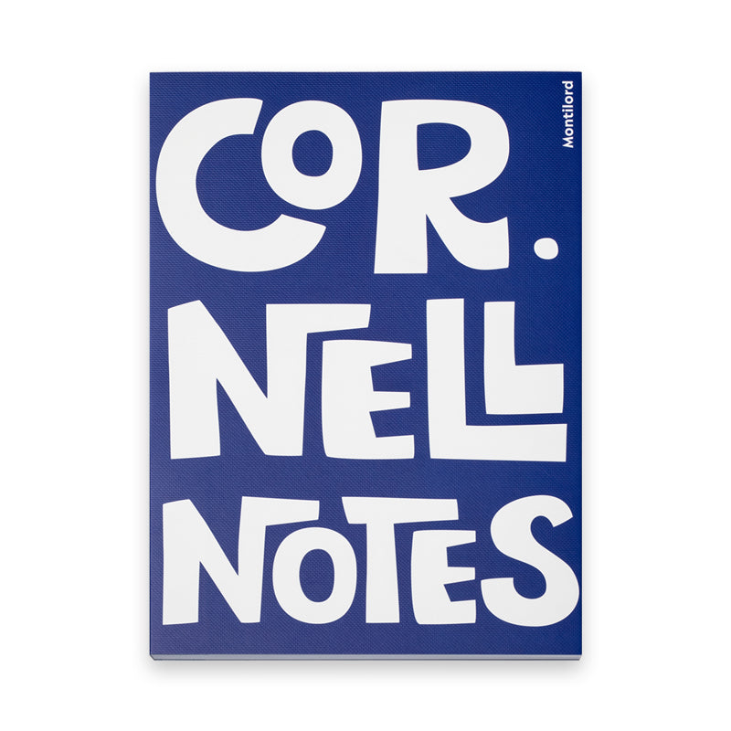 Montilord Cornell Notes Lined Notebook B5 Paperback Bullet Journal