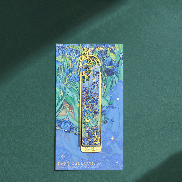 Van Gogh Monet's Paintings Metal Bookmarks