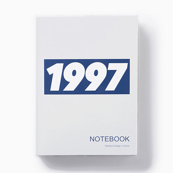 1997 Notebook B6 Lined Grid Blank Bullet Journal Plastic Jacket