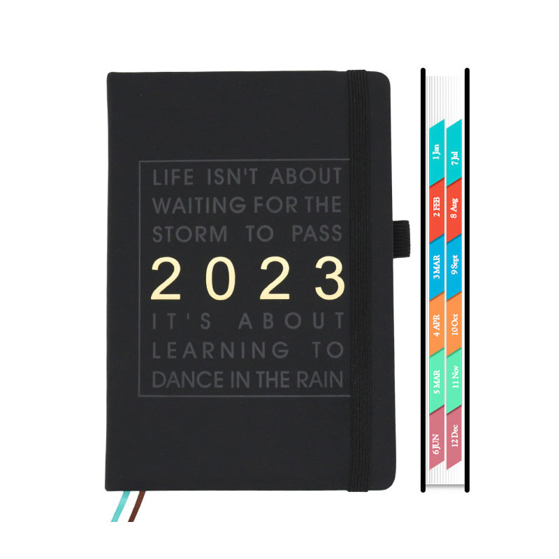 2023 Notebook A5 Bullet Journal monthly daily planner