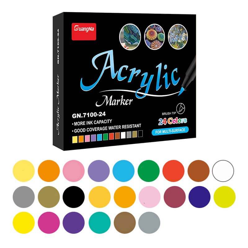 Acrylic Paint Pens 24 Colors