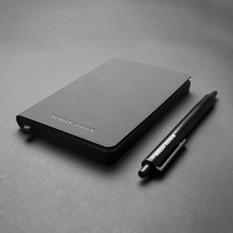 Black Diary Notebook A5/A6