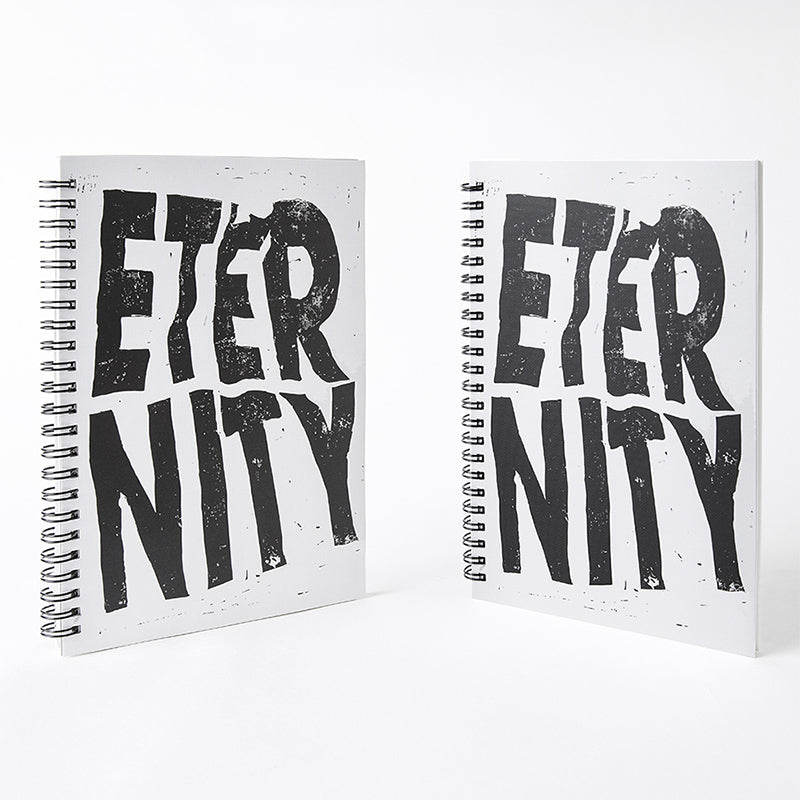 ETERNITY Bullet Journal A5 Lined Coil Notebook Hard Cover