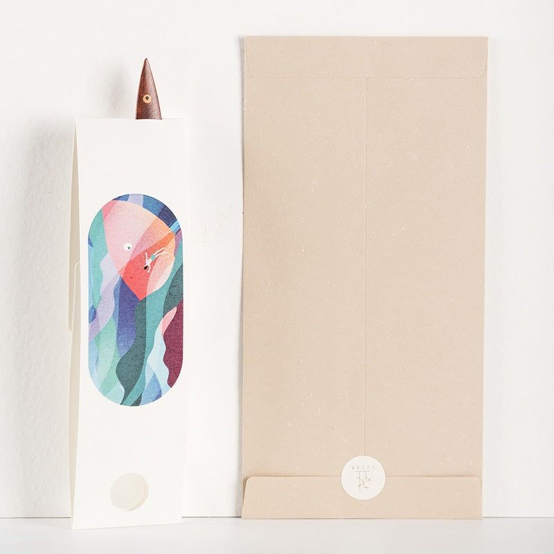 Fish Shaped Bookmark Handmade Precious Solid Wood Gift