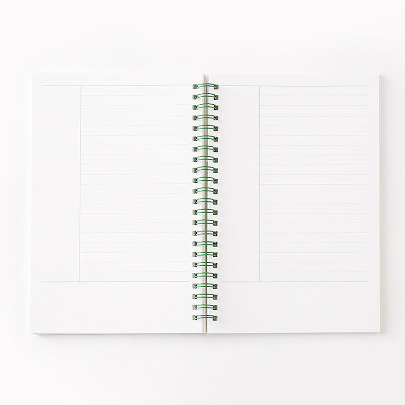 Flower Bullet Journal A5 Hard Cover Cornell Coil Notebook