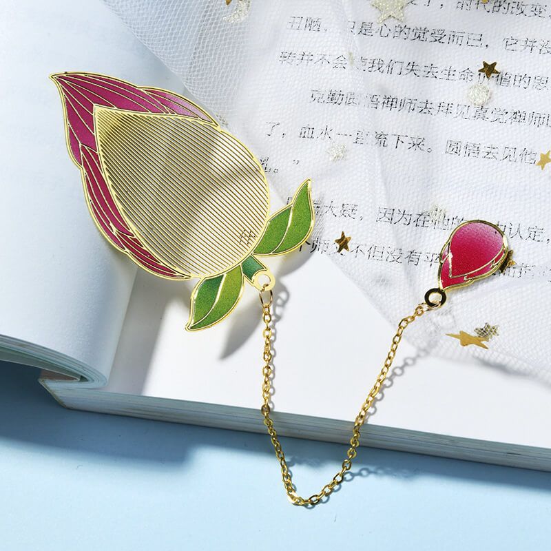 Flower Pendant Bookmark
