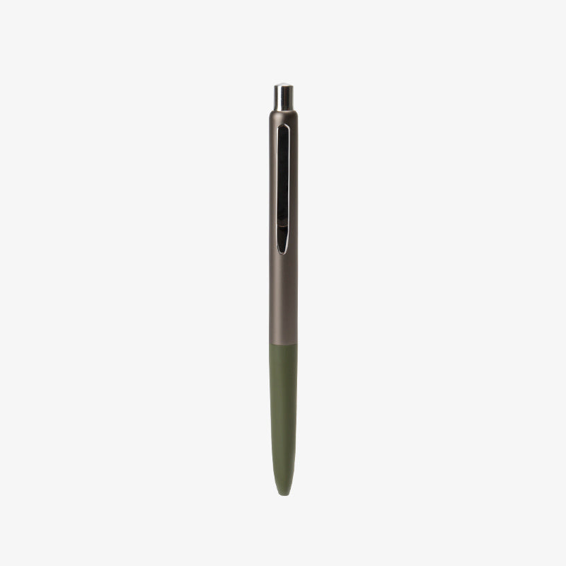 Metal Plastic Retractable Gel Pen 0.5mm Color Splicing