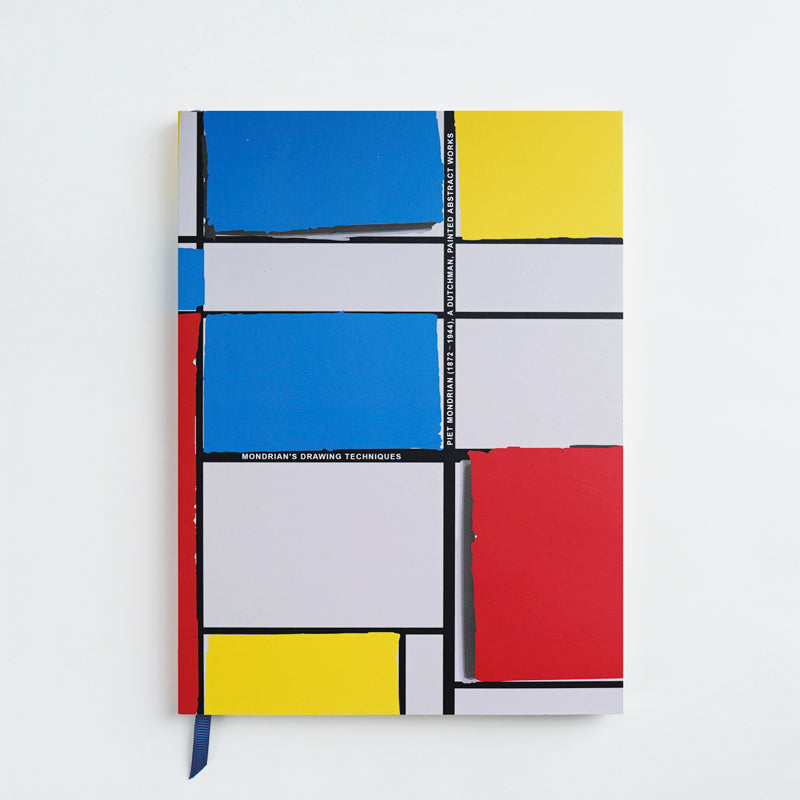 Mondrian Cover Line Notebook B5 Paperback Bullet Journal