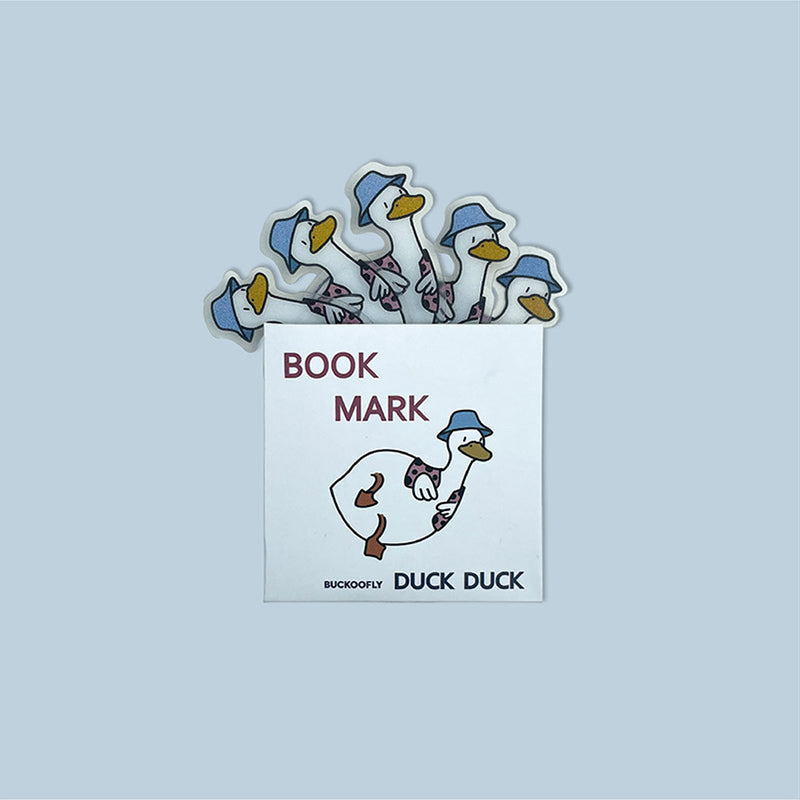 Mr.Duck Original Cartoon PP Bookmark Design - Set of 5