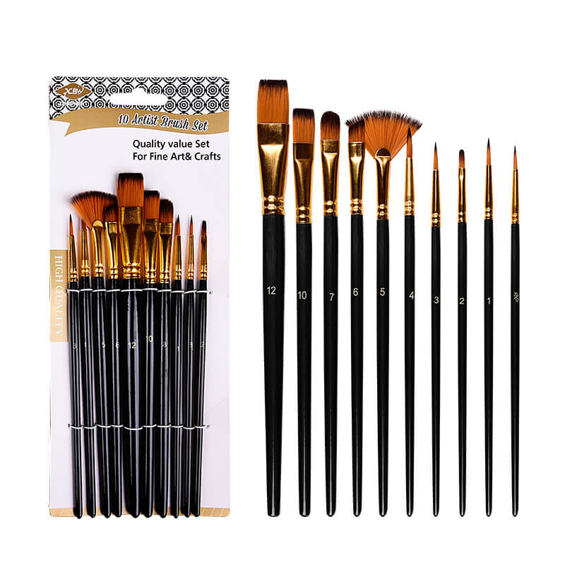 Nylon Paint brushes Set