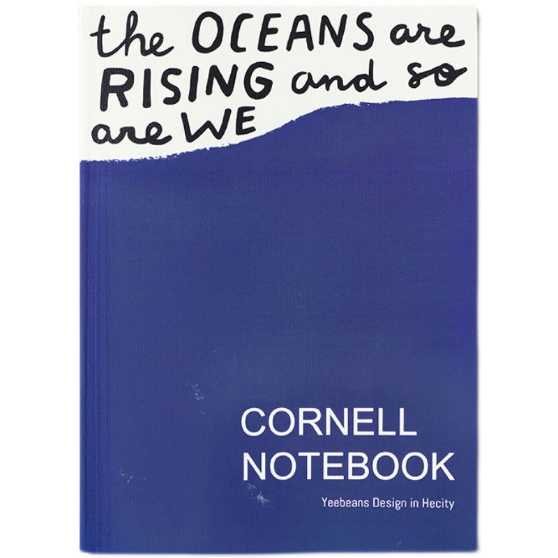 Ocean Bullet Journal B5 Cornell Lined Grid Blank Notebook Paperback